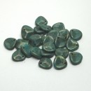 8/7mm Petal Persian Turquoise-Copper Picasso